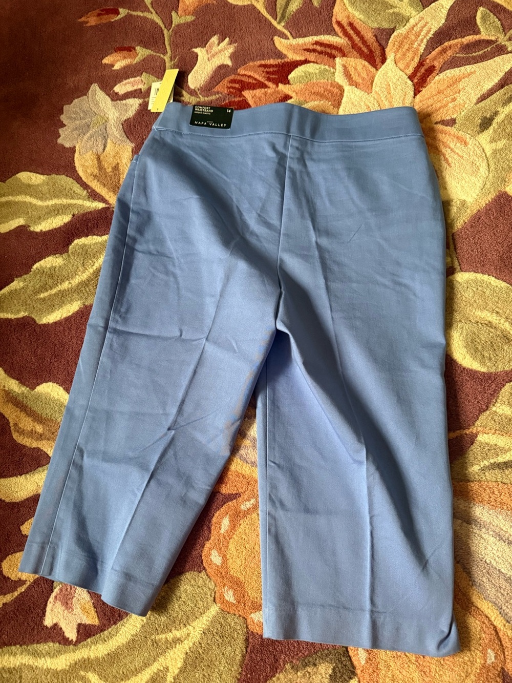 Napa Valley Light Blue Capris